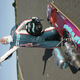 Illustration for article titled Joel King Breaks World Speed Record on Jet-Powered Luge
